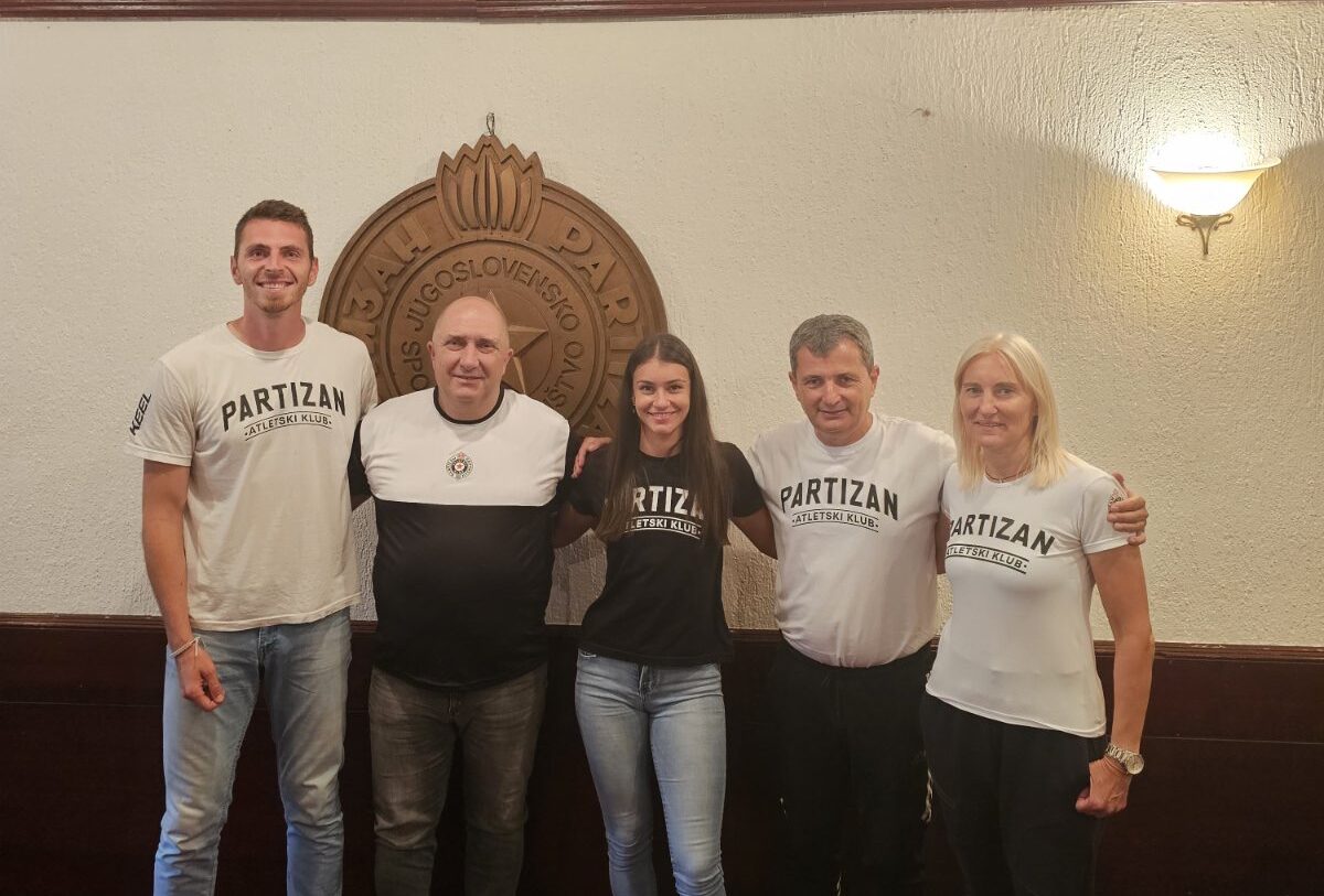 Partizan poželeo sreću Ivani i Emiru na Evropskom prvenstvu u Rimu!